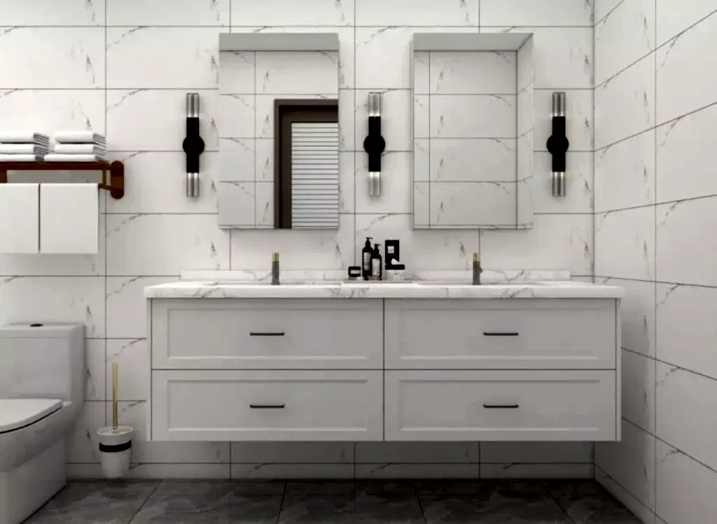 pvc bathroom vanity
