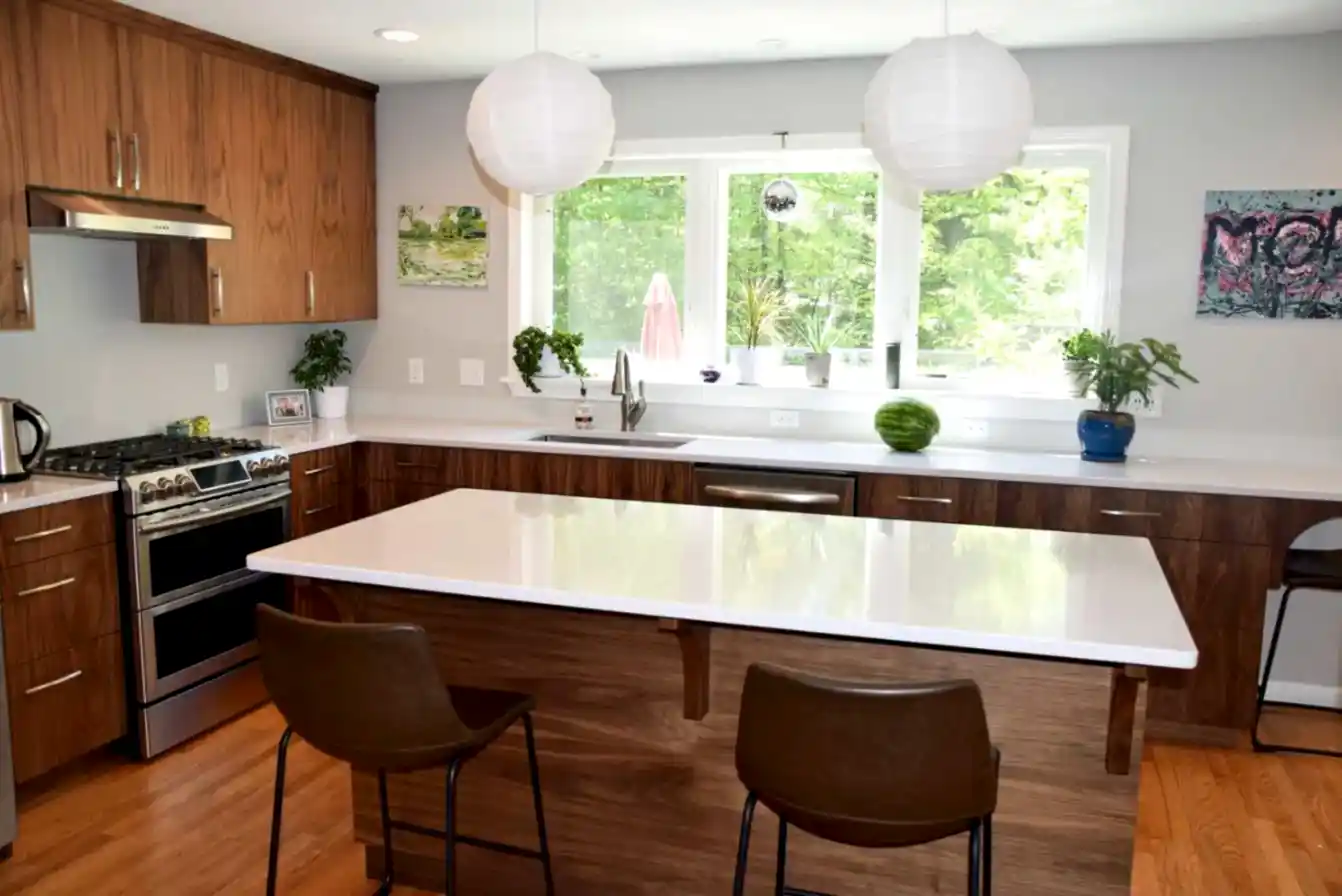 Solid Wood Kitchen Cabinets 13 Walnut Kitchen Cabinets