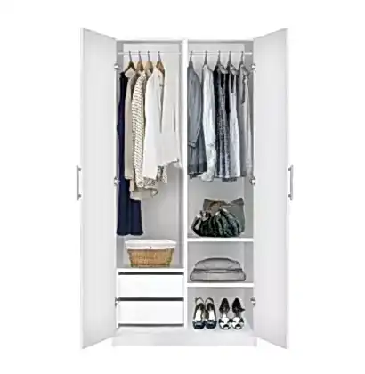 Hinge Wardrobe 14 Double door wardrobes