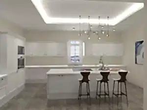 White Shaker Mastery Farmhouse Kitchen Elegance