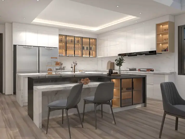 Elegant Modern Grey Kitchen Tour Luxe Design and Smart Storage Solutions