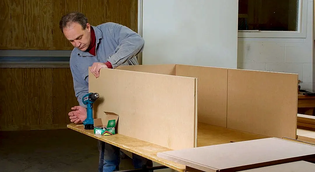 MDF Kitchen Cabinets 22 Holds screws well and provides a smooth surface for painting