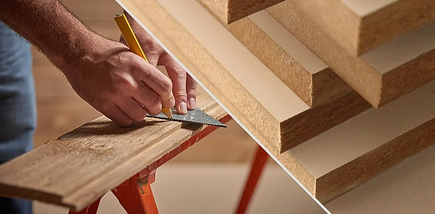 MDF Kitchen Cabinets 21 Smooth and flat, without any knots or grains, which makes it easy to cut and shape.