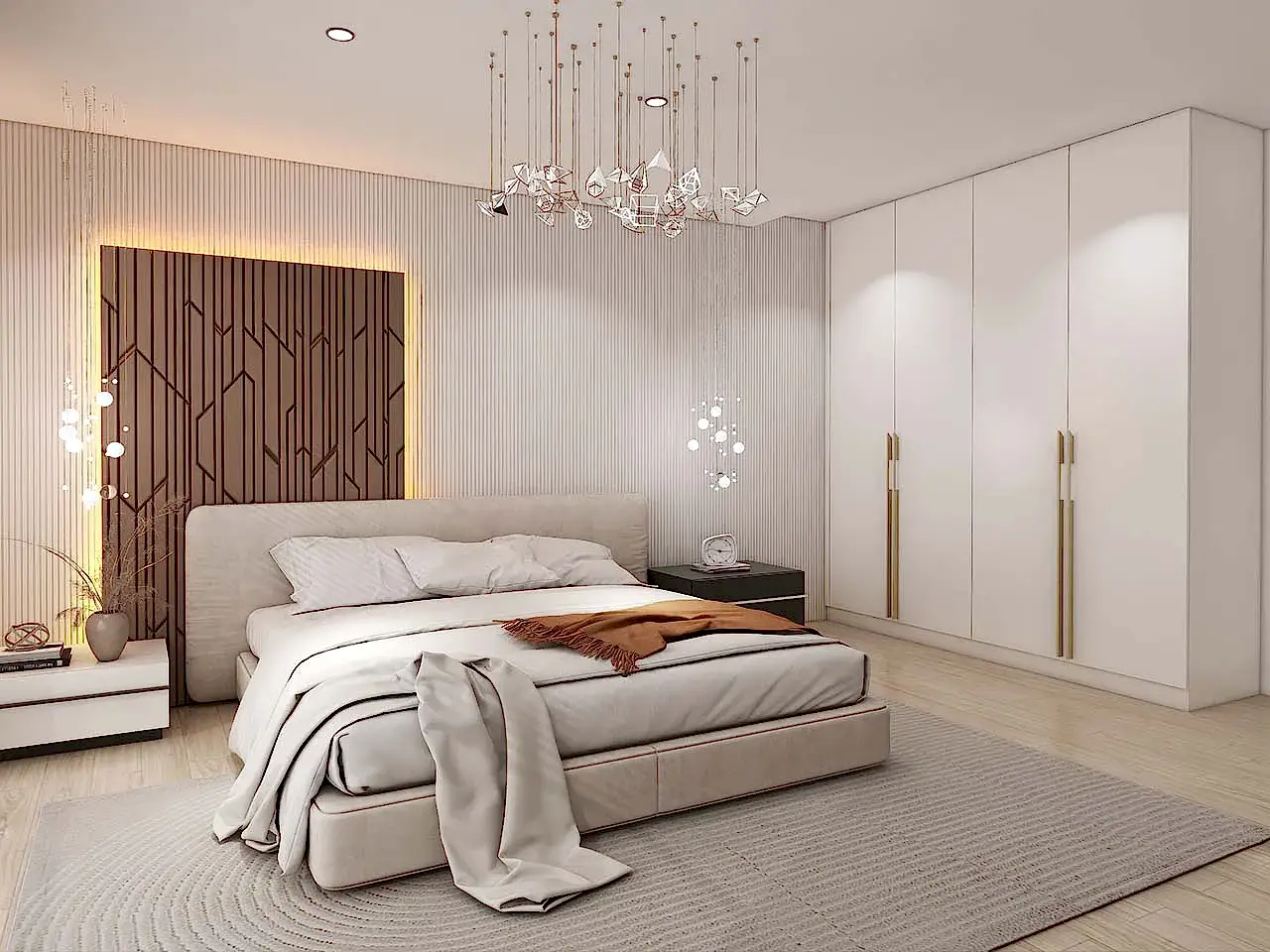 Bedroom Wardrobe 12 Gallery Modern White Lacquer Hinged Wardrobes