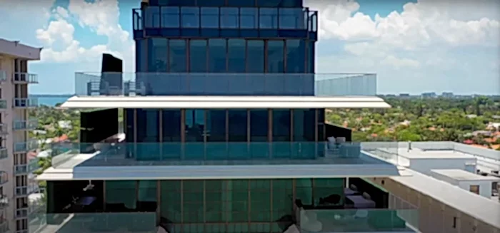 Modern high-rise apartment