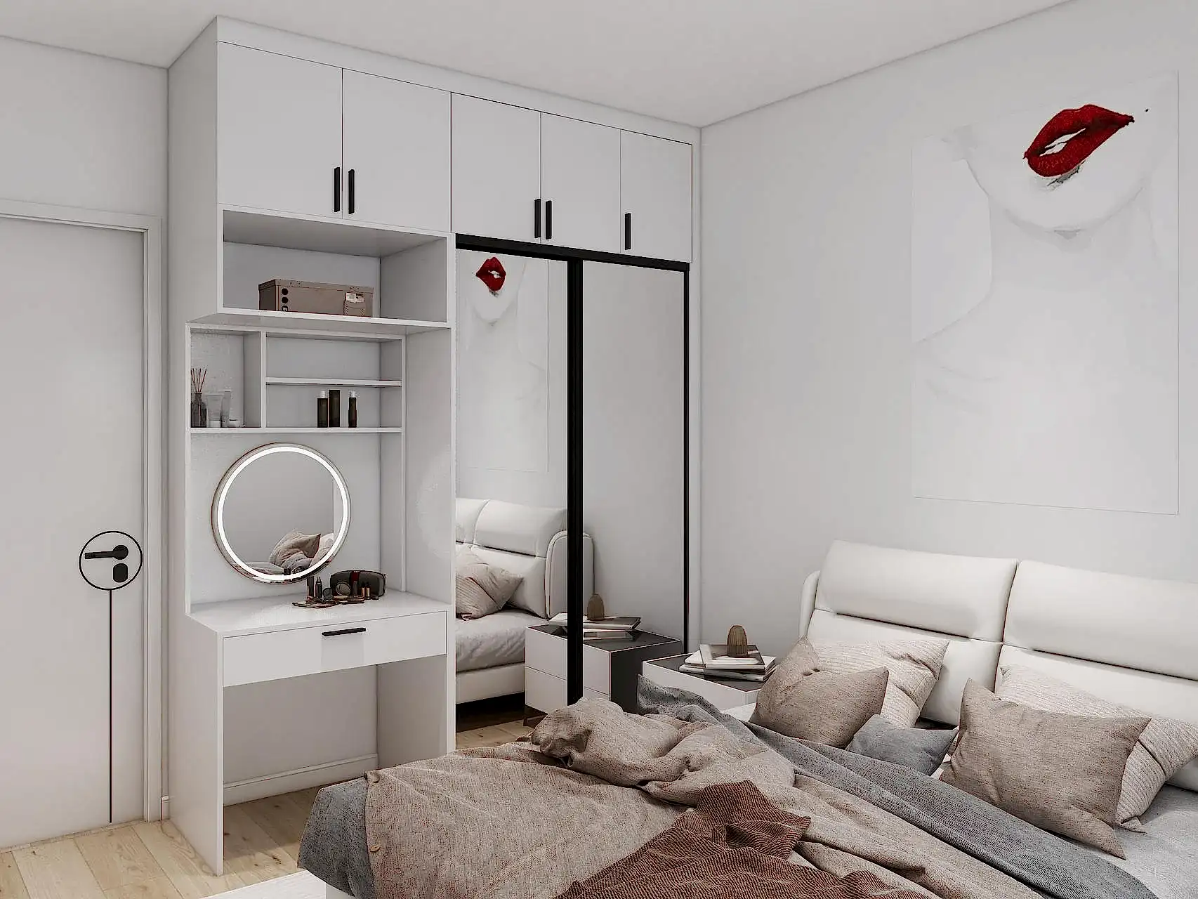 Elegant White Sliding Door Wardrobe for Modern Bedrooms 1 Elegant White Sliding Door Wardrobe for Modern Bedrooms