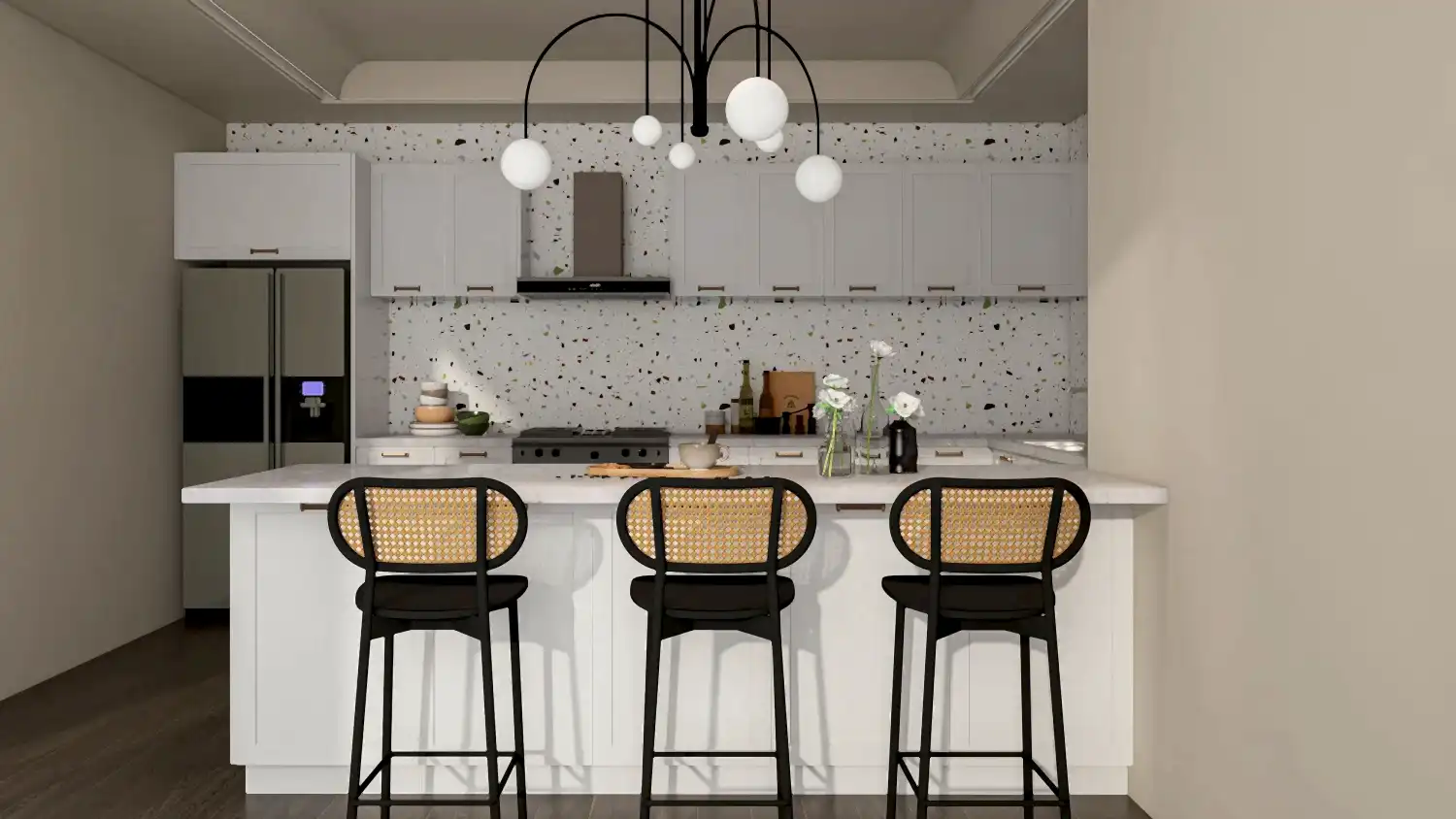 Elegant White Shaker Cabinets from Wholesale Cabinets USA