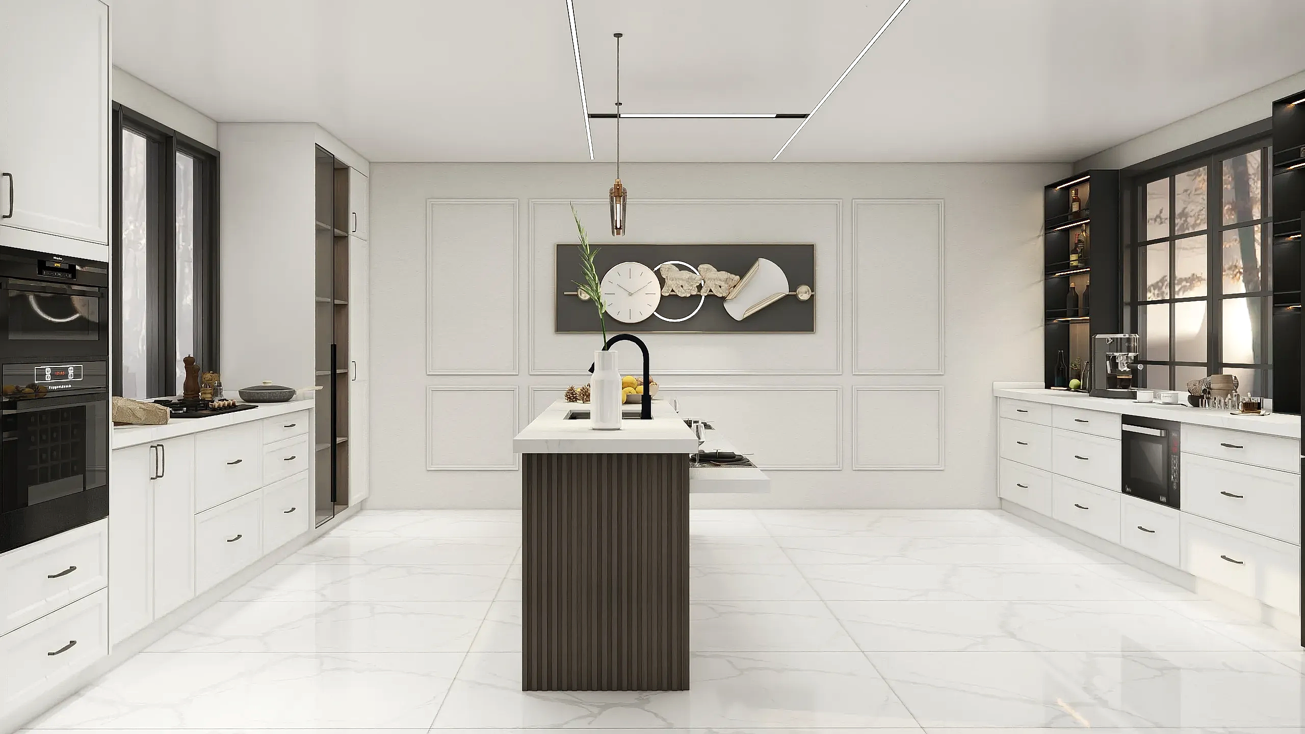 Laminate Kitchen Cabinets 18 Dark And Light Tones Thermofoil Cabients