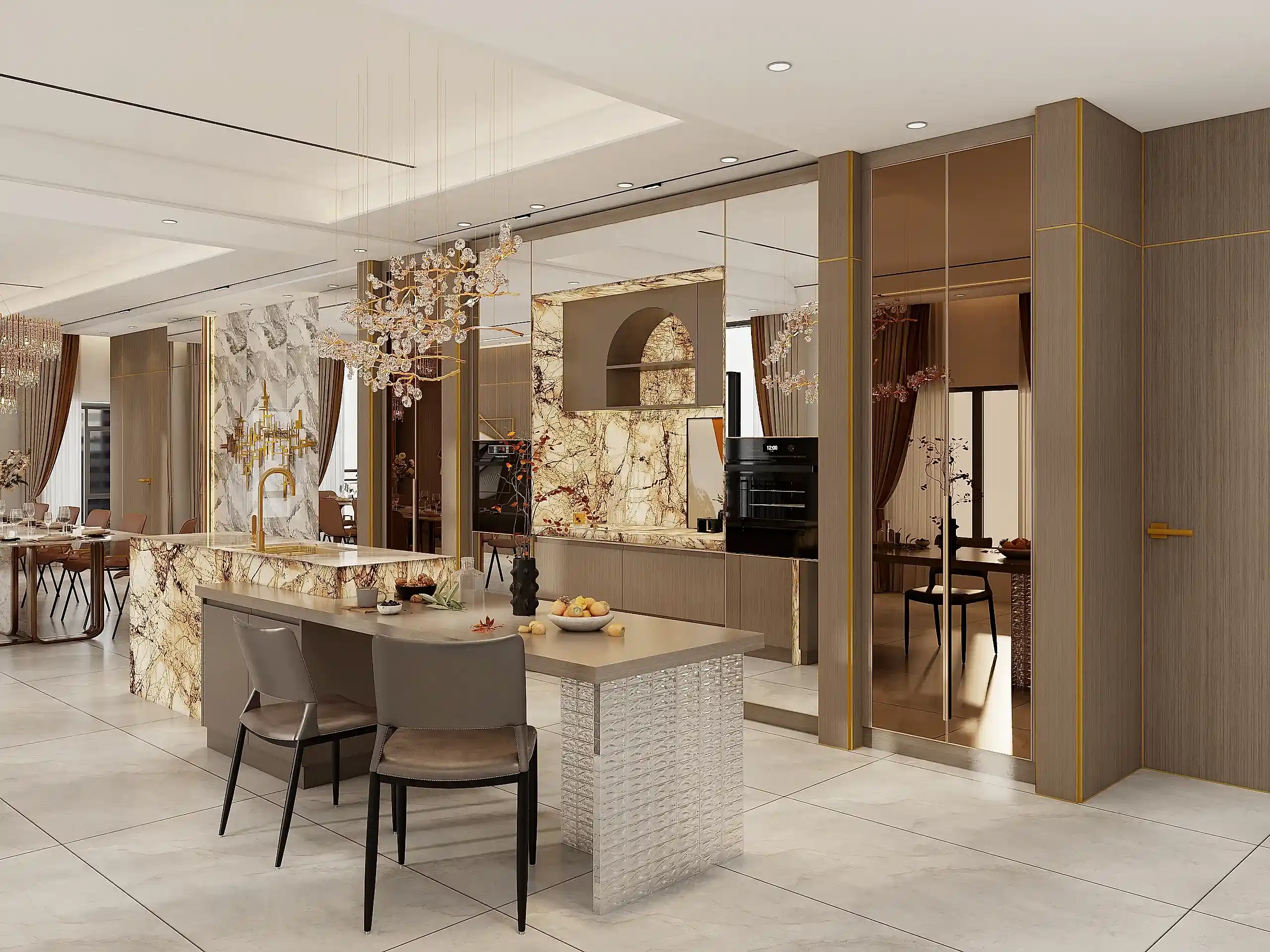 Laminate Kitchen Cabinets 16 Laminate Cabinets With Glass And Lacquer Island