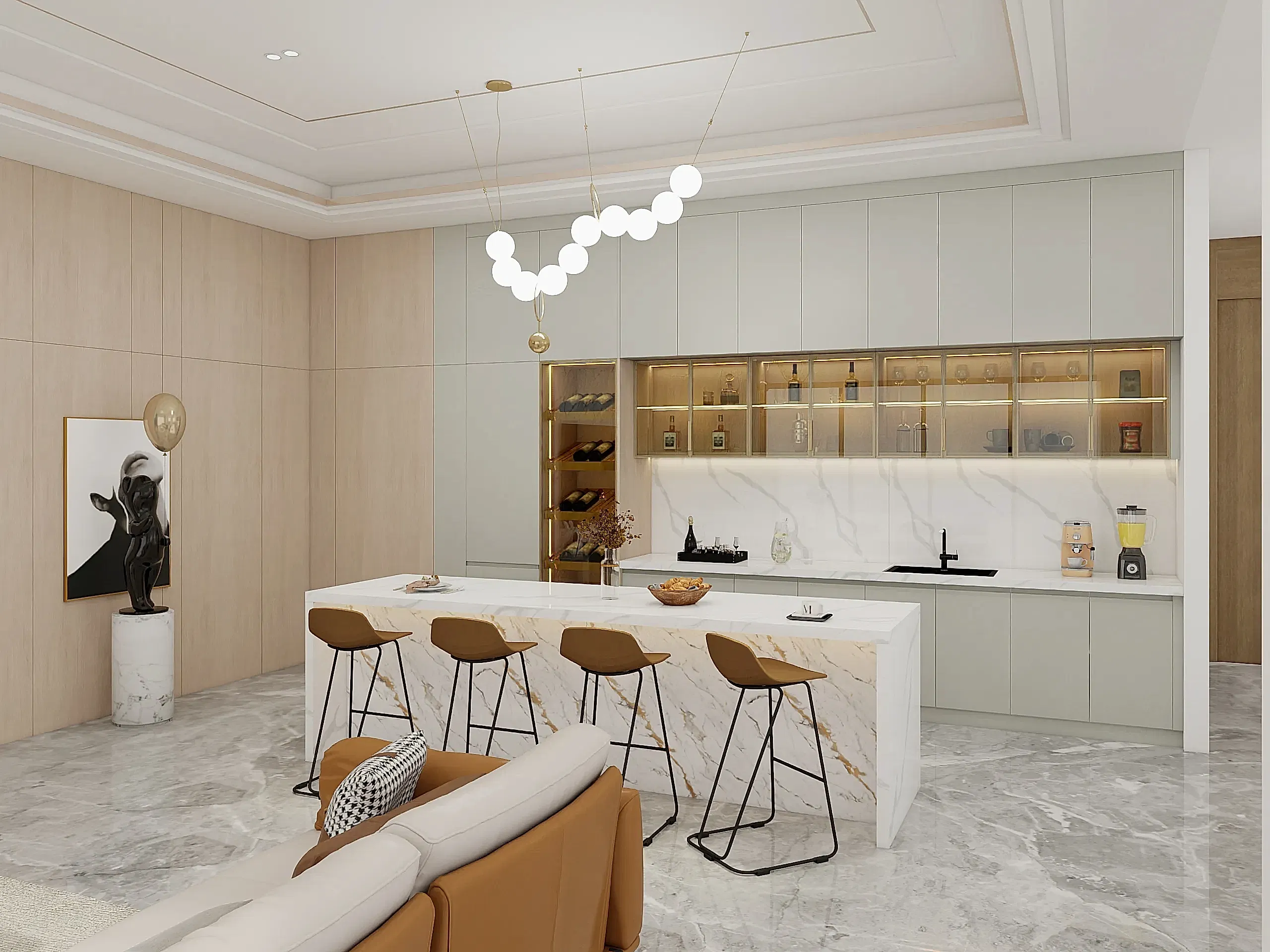 Lacquer Kitchen Cabinets 11 White Lacquer Kitchen Cabinets With Glass Door And Island
