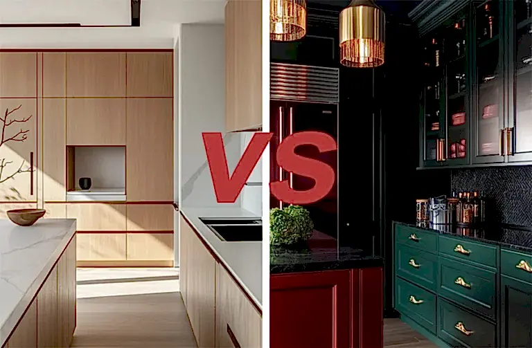 Custom Wholesale Cabinets 31 kitchen pantry cabinet minimalism vs luxury