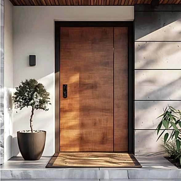 Interior Door 2 RFM Series Aluminum Wooden Entry Door