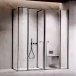 Sanitary Ware 11 Sleek bathroom design featuring a glass shower enclosure and modern toilet