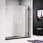Sanitary Ware 13 Stylish frameless glass shower enclosure with sleek design and modern features