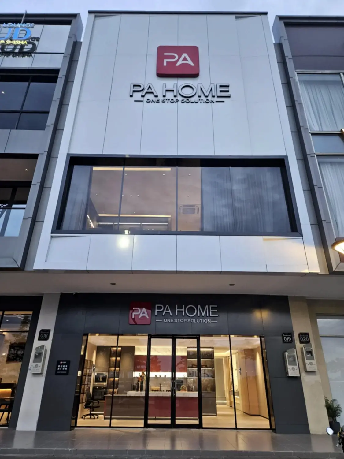 Hotel Fixed Furniture 6 PA Home Jakarta PIK showroom 400 sqm exhibition space showcasing