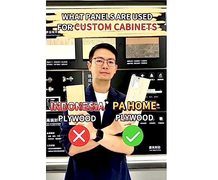 Video 15 Indonesia vs PA Home Cabinet Materials Comparison