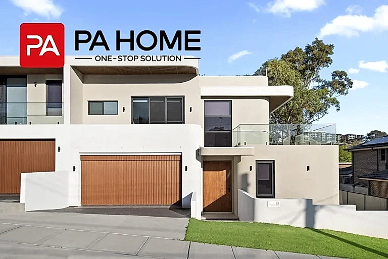 Modern Sydney high-end residential project Luxury Facade Bespoke Exterior Design PA HOME Construction